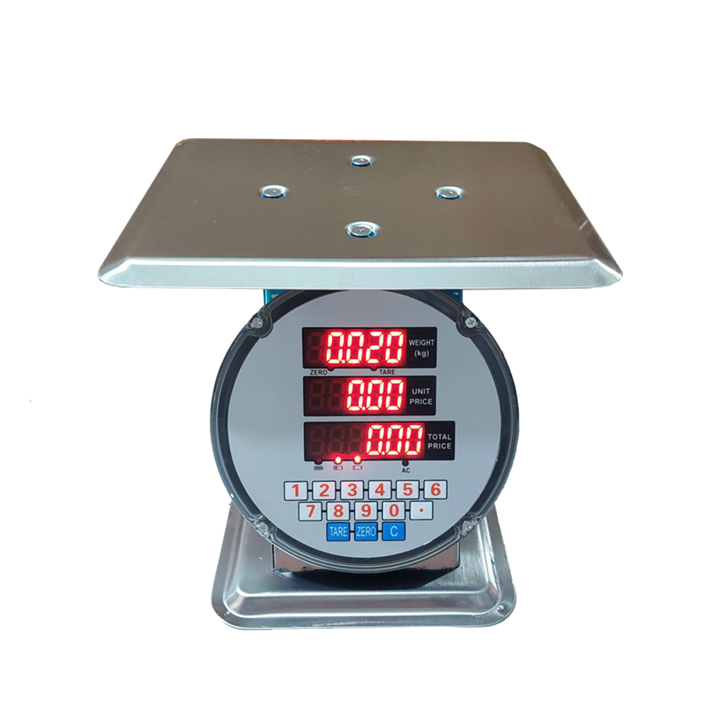 Cân Điện Tử Tính Tiền Kiểu Đồng Hồ 60KG