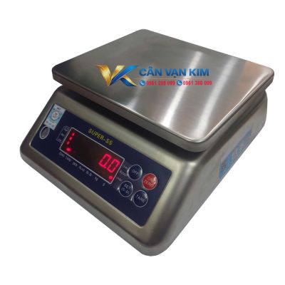 Cân Điện Tử Inox Chống Nước SuperSS 20kg