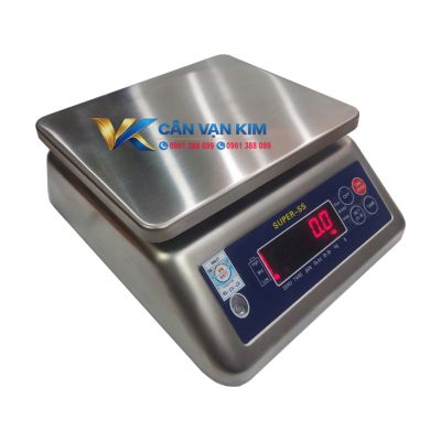Cân Điện Tử Inox Chống Nước 6kg SuperSS