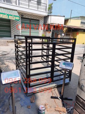 Cân Heo Điện Tử 500kg – Cân Gia Súc Trang Trại Chính Xác Và Bền Bỉ