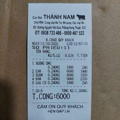 Cân Bàn In Hóa Đơn TCS 300KG